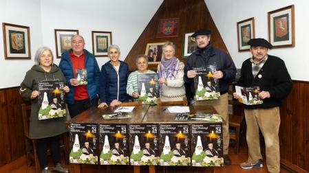 De izda. a dcha.: Patricia Lorente Sevilla, Fernando Martínez Sancho, Argiñe Korta Aranburu, Toña Navarro Solana, Lucía Úcar Sierra, José María Blanzako Sesma, y Miguel Ángel Gracia Eraso