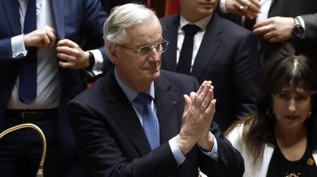 El primer ministro francés, Michel Barnier