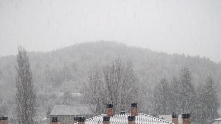 Nieve en Esparza de Salazar