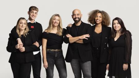 Jessica Vergara, Ibai orbegozo, Laura Nieto, Tomas Nieto, Iratxe eguzkitza, Noelia Ortega, de Nieto Estilistas