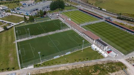Vista aérea de las instalaciones de Tajonar