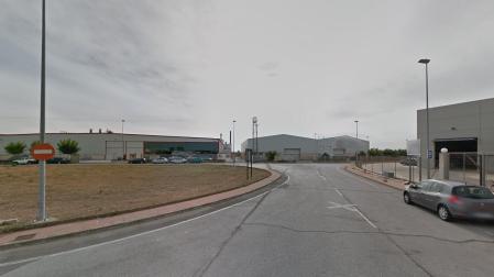 Vista del polígono industrial Tambarría, en Alfaro
