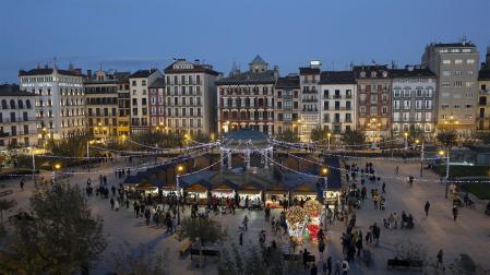 La feria de Navidad de Pamplona permanecerá abierta hasta el 6 de enero