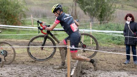 José Lorenzo Esteban, hombre mítico del ciclocross en Navarra.