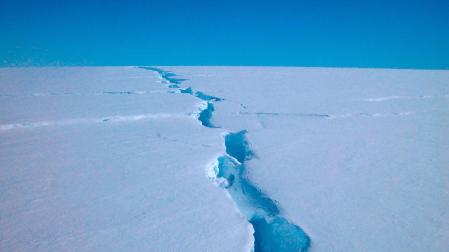 Imagen de archivo de un iceberg