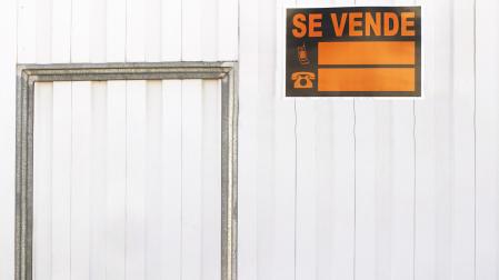 Cartel de 'se vende'