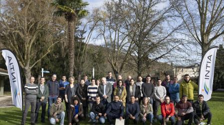 Jóvenes que han realizado el curso de INTIA para incorporarse en el sector primario