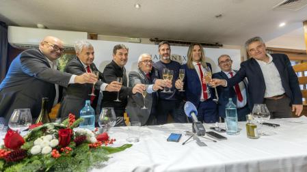 El brindis navideño de Osasuna