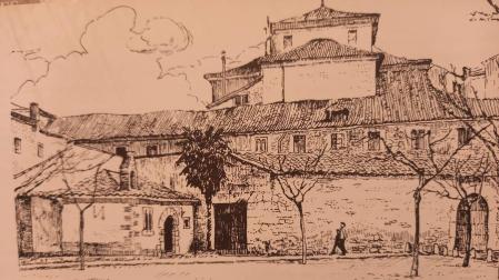 La antigua ermita de la Virgen de la O, según Fernández de Avilés