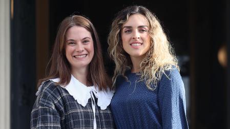 Beatriz Echarte (izquierda) y Ruth Arias