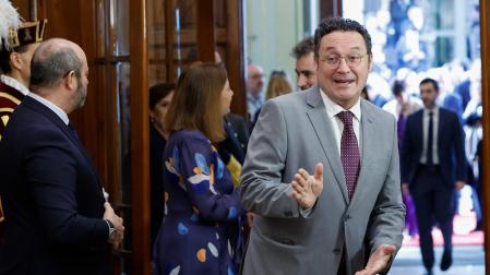 El fiscal general, Álvaro García Ortiz, a su llegada al Congreso de los Diputados con motivo de la celebración del Día de la Constitución el pasado 6 de diciembre
