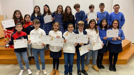 Algunos de los premiados