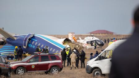 Accidente del avión de Azerbaijan Airlines en Kazajistán