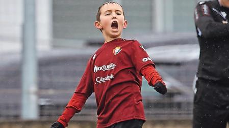 Fermín Yaniz, futbolista de Nuestra Señora del Huerto