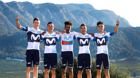 Los fichajes del Movistar: Castrillo, Aular, Tesfatsion, Cepeda y Pescador.