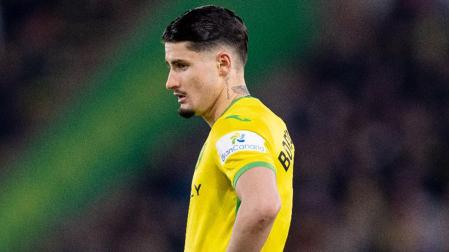 El español Borja Sainz, delantero del Norwich City