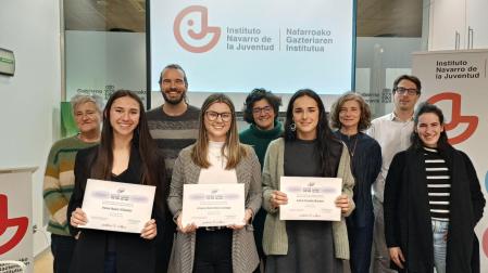 Fotografía de las premiadas