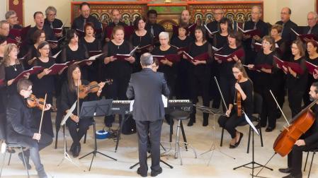 El Coro In Tempore Abesbatza & Ensemble actúa hoy en Tafalla.