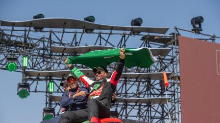 El saudí Yazeed Al-Rajhi, ganador del Dakar 2025 en coches