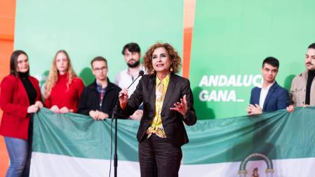 La Comisión Regional de Ética del PSOE de Andalucía ha proclamado este sábado, 18 de enero, como secretaria general de la federación socialista andaluza a la vicepresidenta primera del Gobierno y ministra de Hacienda, María Jesús Montero