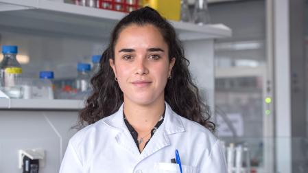 La bioquímica Miriam Echaide Górriz, nueva doctora por la UPNA.