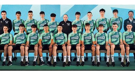 La plantilla del equipo Finisher para la temporada 2025,  de los que la mayoría son corredores nuevos