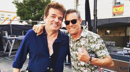 Jaime Urrutia y Kike Bastante, en una imagen de Instagram del guitarrista /