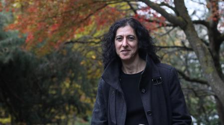 La escritora y periodista pamplonesa Begoña Pro
