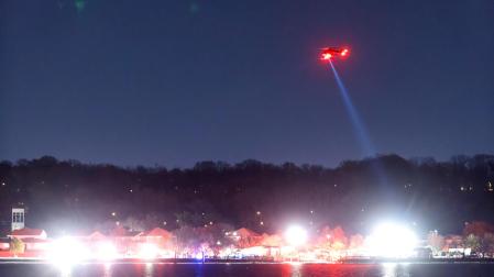 El suceso ha tenido lugar sobre el río Potomac