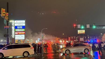 Un avión pequeño se estrella ne una zona residencial de Filadelfia (Estados Unidos)