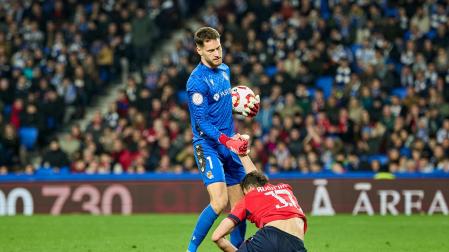 Fotos del Real Sociedad - Osasuna de cuartos de final de la Copa del Rey./