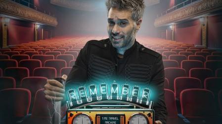 Dani Martínez presenta en Baluarte su espectáculo 'Remember'.
