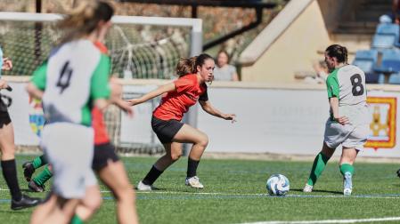 Nahia Jaime, del Mulier, en el duelo frente a Oberena