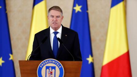 Klaus Iohannis, presidente de Rumanía, en una fotografía de archivo