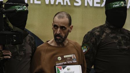 Eli Sharabi, uno de los rehenes liberados por Hamás el 8 de septiembre en el quinto intercambio de la tregua con Israel