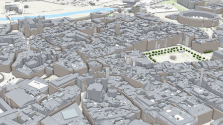 El gemelo digital territorial de Pamplona ofrecerá capacidades de simulación o predicción de escenarios hipotéticos a partir de datos geolocalizados