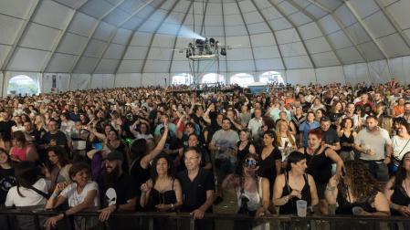 Imagen de un concierto anterior organizado por la Federación de Peñas de Tudela