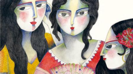 Una de las ilustraciones de 'Lorca, tarde dominguera en un pueblo grande'