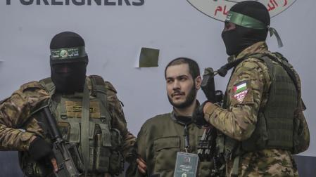 Eliya Cohen, uno de los rehenes liberados este sábado por Hamás