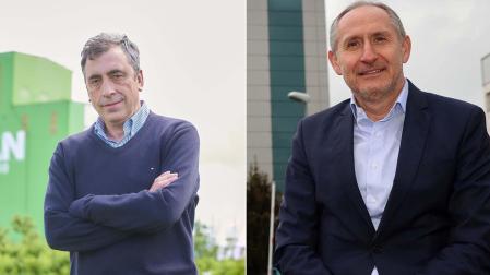 Alfredo Arbeloa (izquierda) y José Manuel Erro (derecha), nombrados vicepresidentes en la zona de Navarra de APD