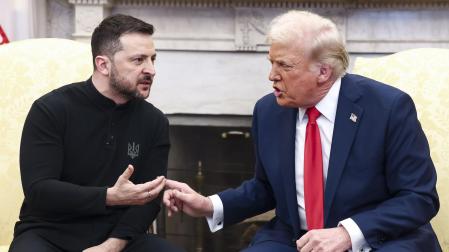 Zelenski y Trump, en su discusión elevada de tono en el Despacho Oval