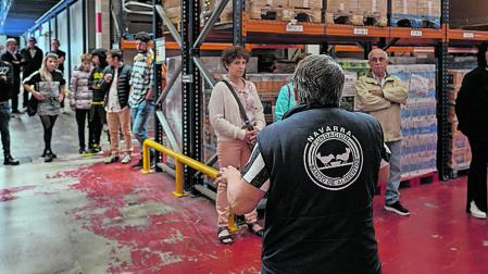 Las instalaciones del Banco de Alimentos de Aizoain