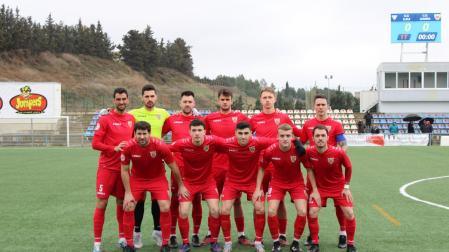El once titular que presentó el Izarra en Ejea