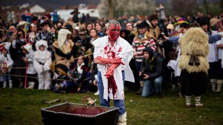 Imágenes del carnaval rural de Alsasua