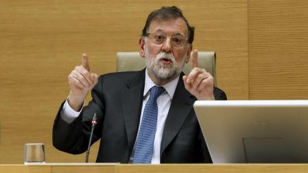 El expresidente del Gobierno Mariano Rajoy comparece en la comisión de investigación del Congreso sobre la llamada operación Cataluña