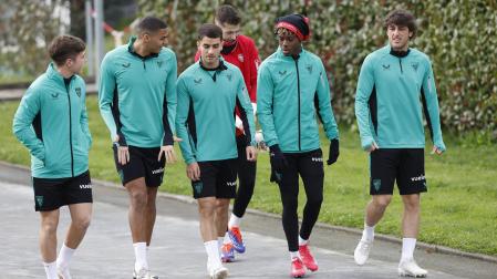 Entrenamiento del Athletic de Bilbao