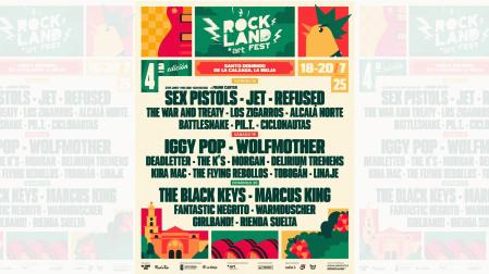 Cartel del festival RockLand Art Fest 2025