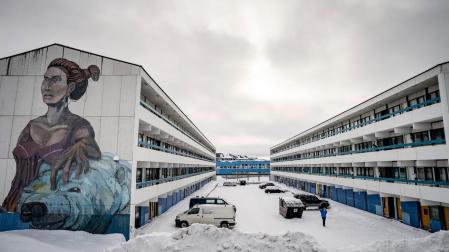 Imagen de una vivienda de Nuuk