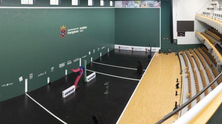 El frontón Labrit, durante el pasado Mundial sub 23 celebrado en Pamplona