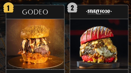 Hamburguesas ganadoras en el evento de Córdoba